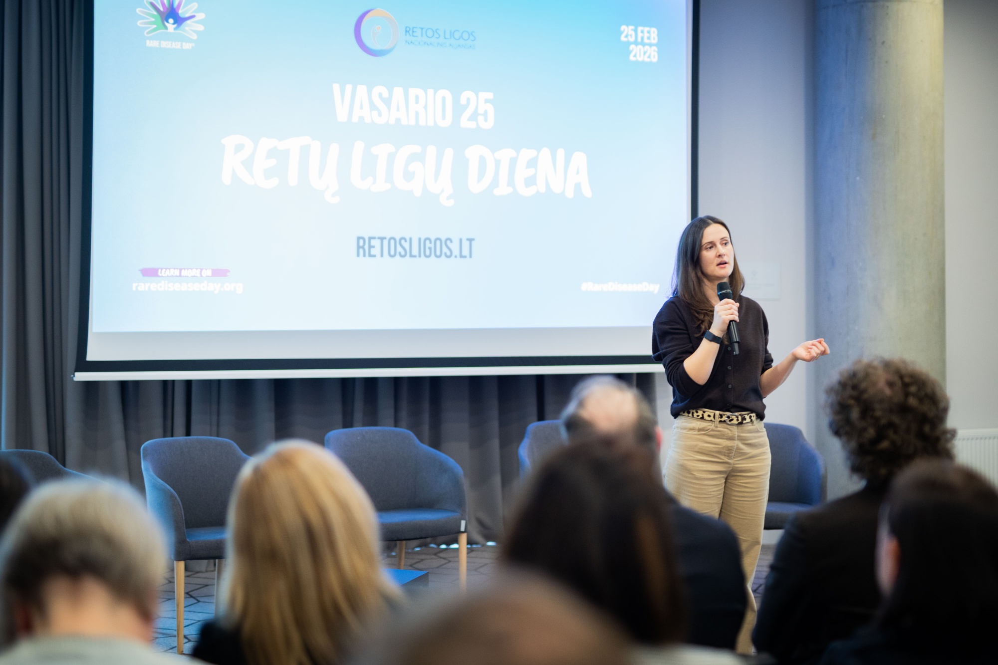 Andrė Balžekienė, Retų ligų diena 2026